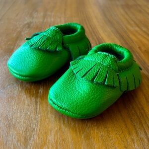 Brand New Leather Baby Moccasins
